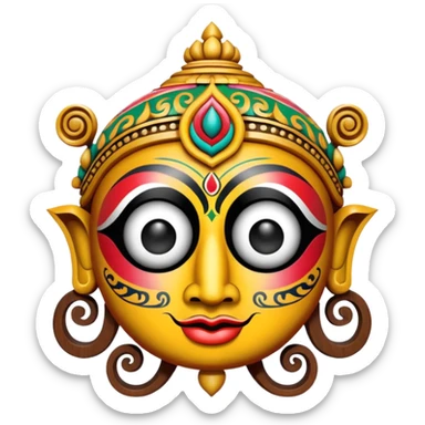 Lord Jagannath sticker