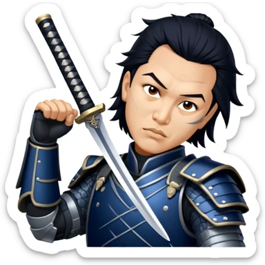 Warrior Samurai sticker