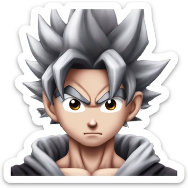 Goku black rosé sticker