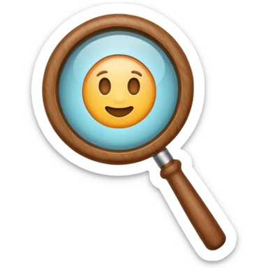 Magnifying Glass sticker