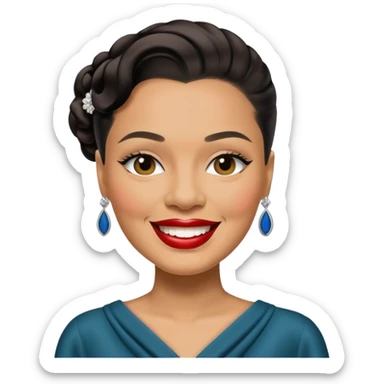 Billie Holiday sticker