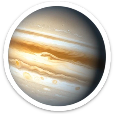 Jupiter’s icy moon Europa sticker