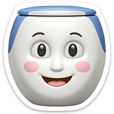 Skividi toilet sticker