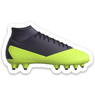 football boot sticker