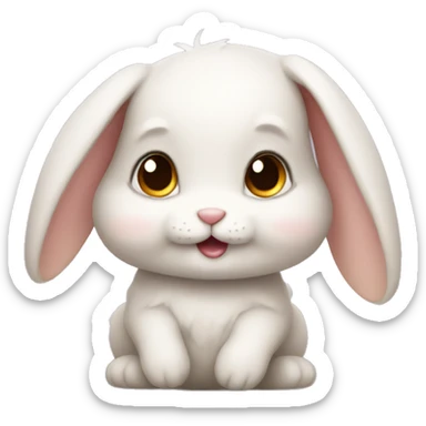 Little bunny sticker