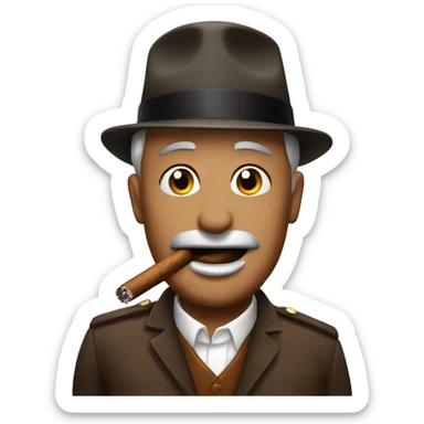 A cigar  sticker