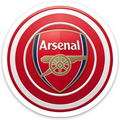 Arsenal  fc logo sticker
