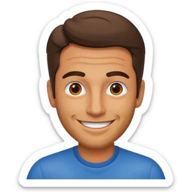 il cantante italiano "tony boy" sticker