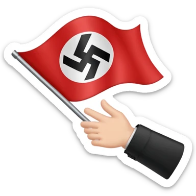 Nazi almayası sticker