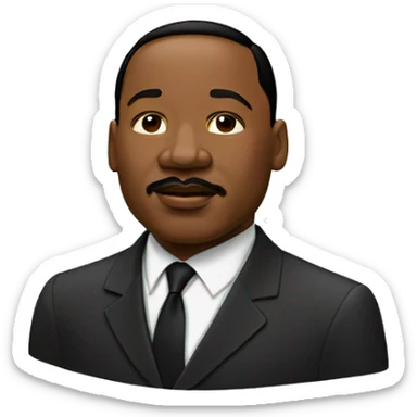 Martin Luther King Jr sticker
