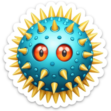 virus/disease sticker