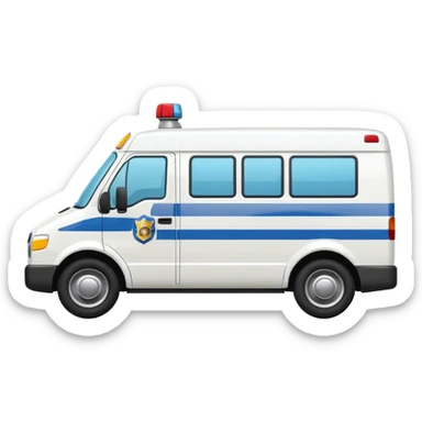 police van sticker