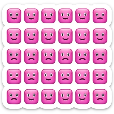 pink all apps sticker