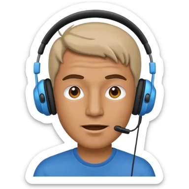 radio guy swearing sticker