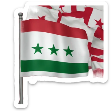 syria flag sticker