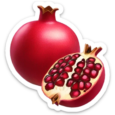 Pomegranate Pick sticker
