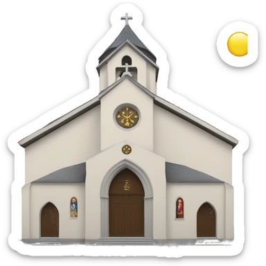 Eglise sticker