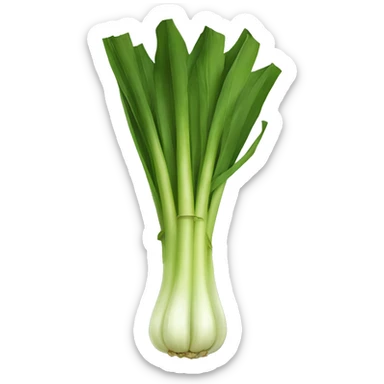 leeks sticker