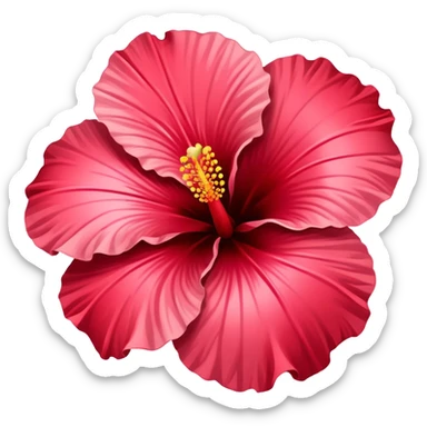 Hibiscus sticker