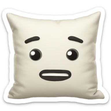 Pillow sticker