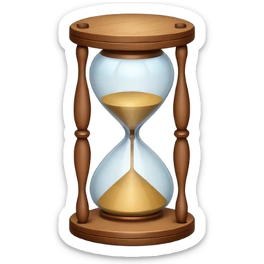 Small hourglass- shaped drums sticker