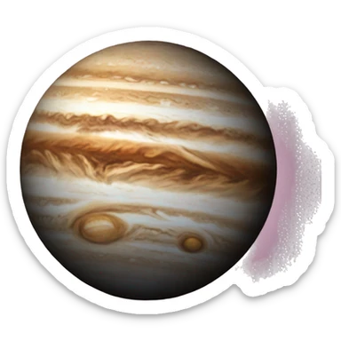 Jupiter planet sticker