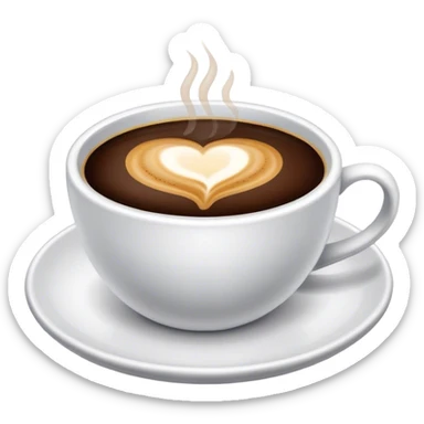 Coffe sticker