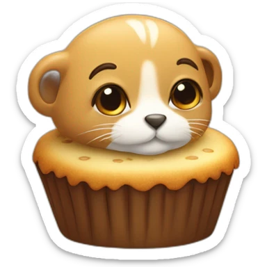 loutr sur une tortu sticker