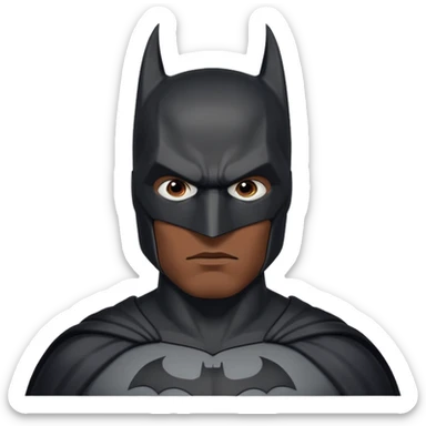 Gigachad gibi jawline flex atan batman sticker