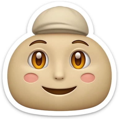 Beige aesthetic sticker