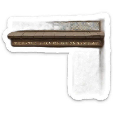 Exterior of a bar with a patchwork of tiles for the sign that spell out the words “The Mosaic” large on the facade sticker