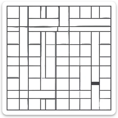 Dark slate concrete floor tile, subtle grid pattern, color #1e293b with slightly lighter highlights, light wear texture, seamless tile pattern, 32x32 pixels sticker