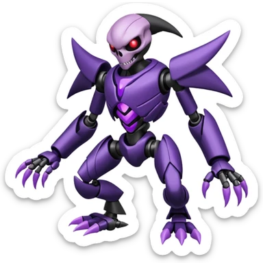 Duskull-Darkrai-Genesect-Fakémon-fusion (full body) sticker