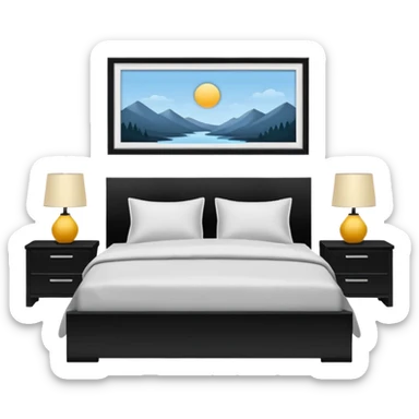 enter in bedroom sticker