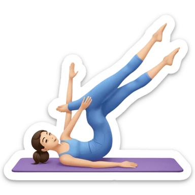 Pilates sticker