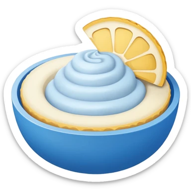 Un circulo de color azul claro que adentro este una palomita de color blanco sticker