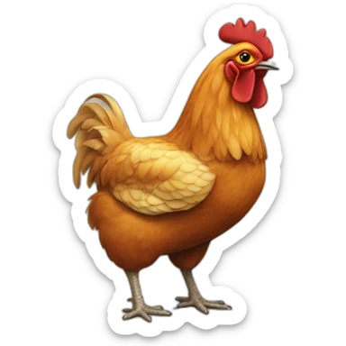 Pollo sticker