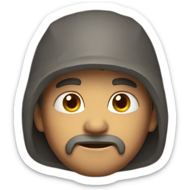 man of caves sticker