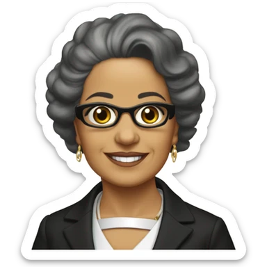 Mariana Bracetti Cuevas was a patriot and leader of the Puerto Rico independence movement. sticker