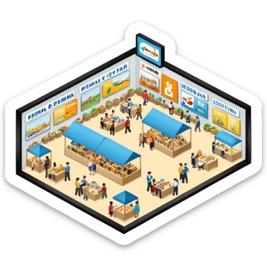 RHEMA (the trade fair in Altstätten, Schweiz) sticker