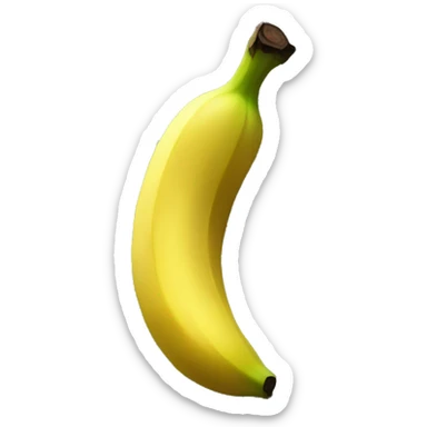 banana on a tree sticker