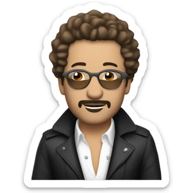 Create emoji of serbian singer voyage sticker