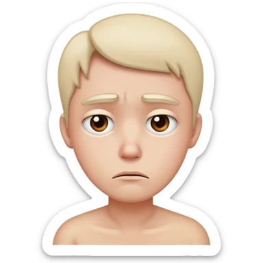 Depressed and heartbroken  sticker