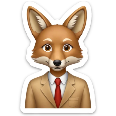 Coyote Teacher sticker