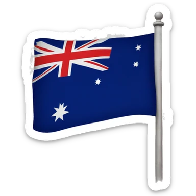 Australia eureka flag sticker