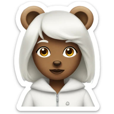 Elle bear sticker
