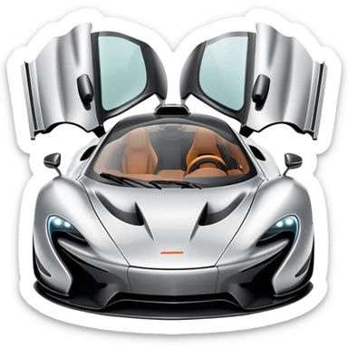 McLaren W1 sticker
