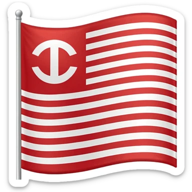 A flag that says Connor I’m going to tickle you sticker