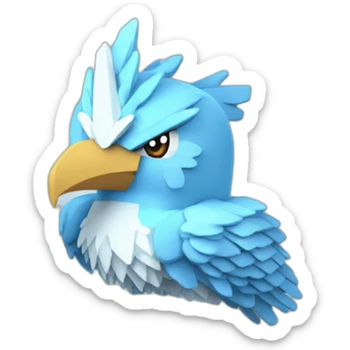 head hat ice Articuno pokemon pixelmon Minecraft delegate sticker