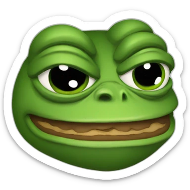 pepe choking sticker